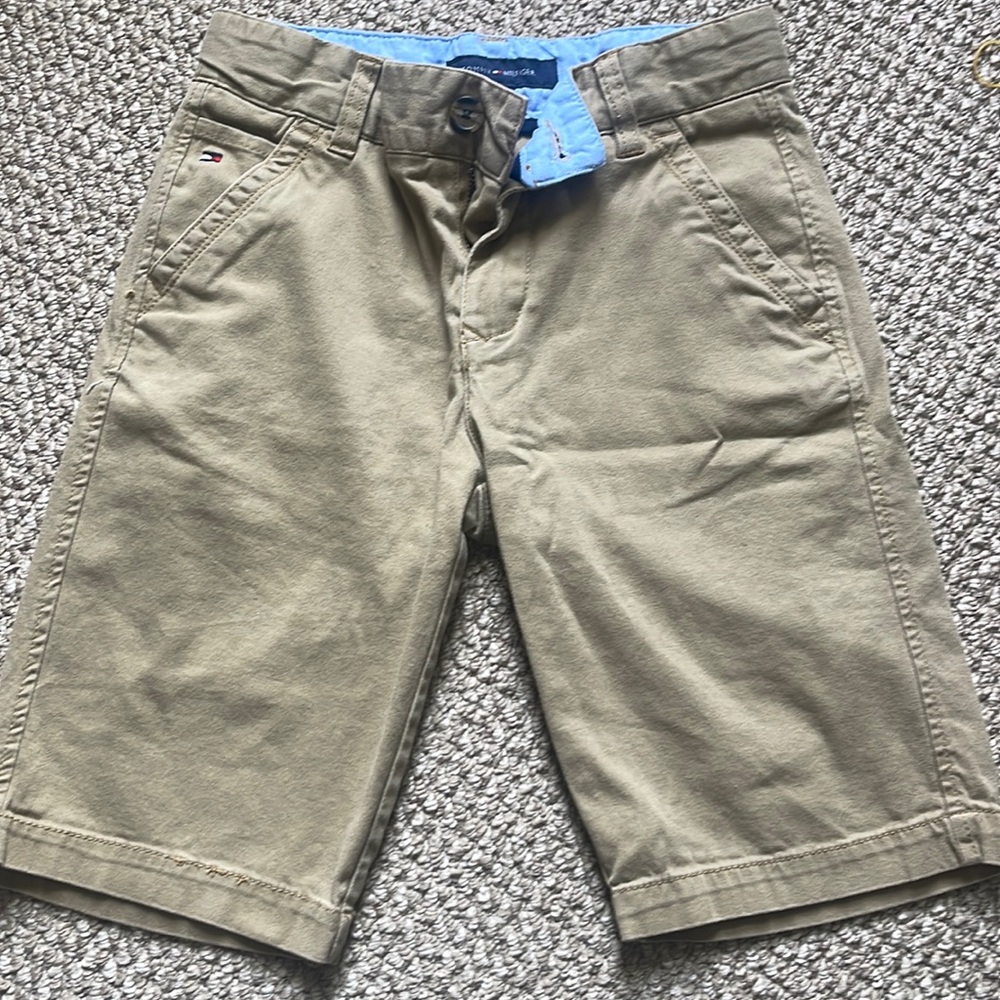 Tommy Hilfiger Boys size 12 khaki Shorts